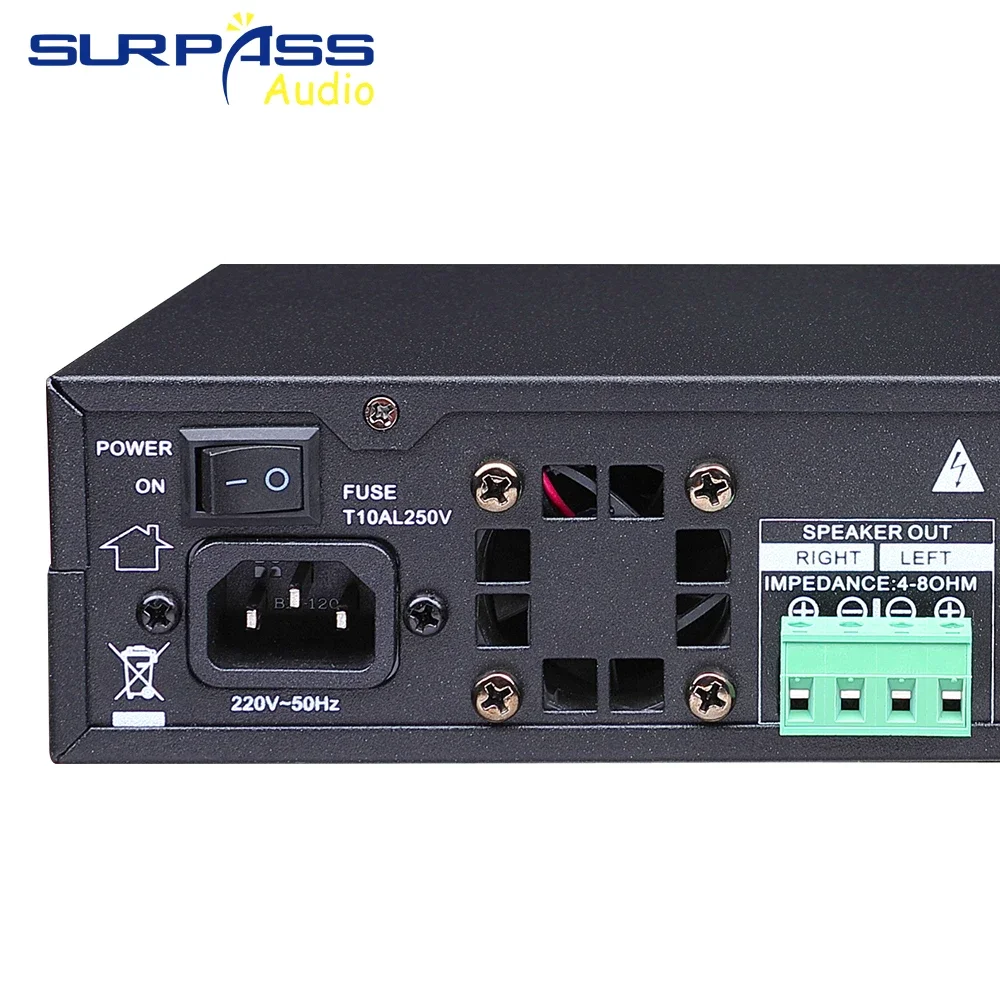 Karaoke Amplifier Mixer Bluetooth - 2*80W Blue-tooth USB MP3 Remote Control