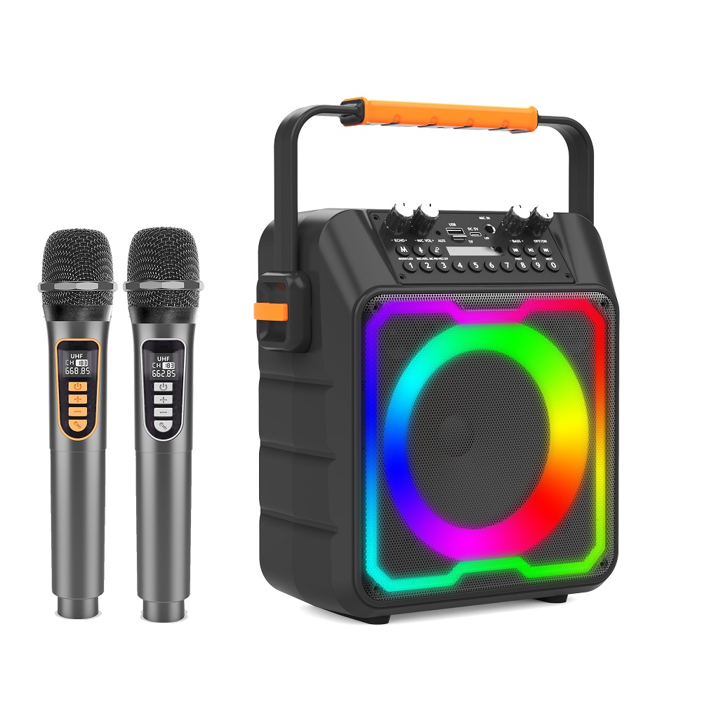 Karaoke Machine Portable With 2 Mic - Top Sale New AMZ Karaoke Speaker