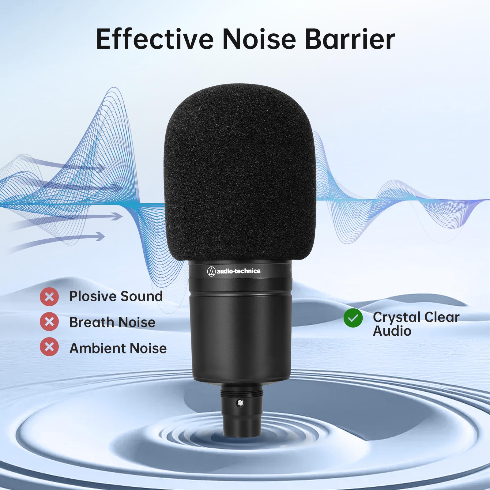 Pop Filter/Windscreen for Audi - Microphone Pop Filter Foam Windscreen ulasan dan harga