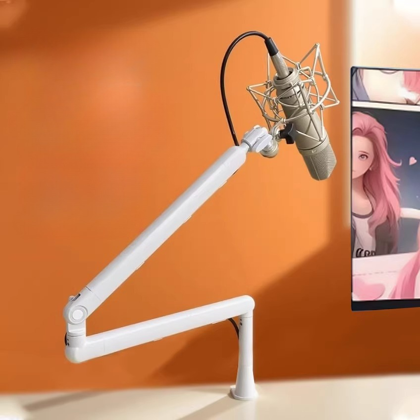 Boom Arm Microphone Stand Desk - Microphone Stand Boom Arm Floor ulasan dan harga