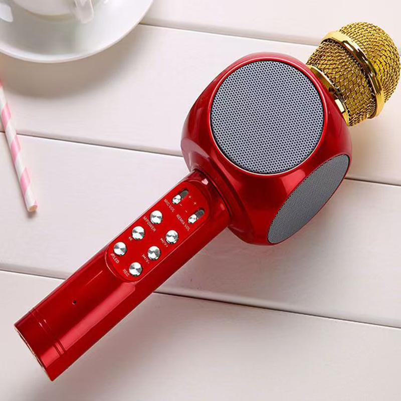 WS1816 Wireless Children Karao - Bluetooth Karaoke Microphone Handheld ulasan dan harga