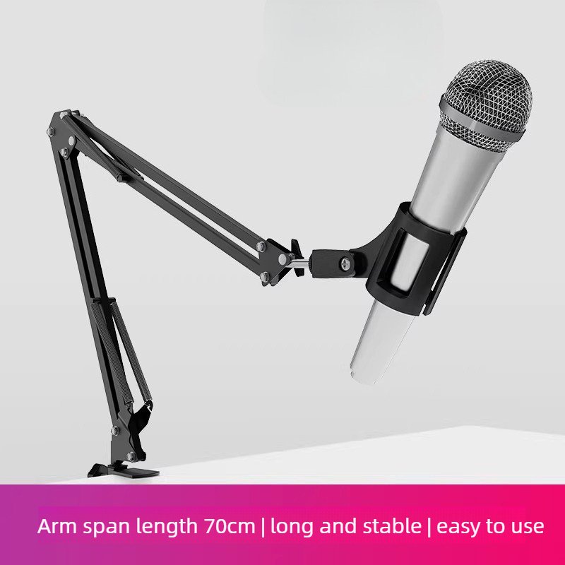 Desktop Microphone Stand Boom  - Microphone Stand Boom Arm Floor ulasan dan harga