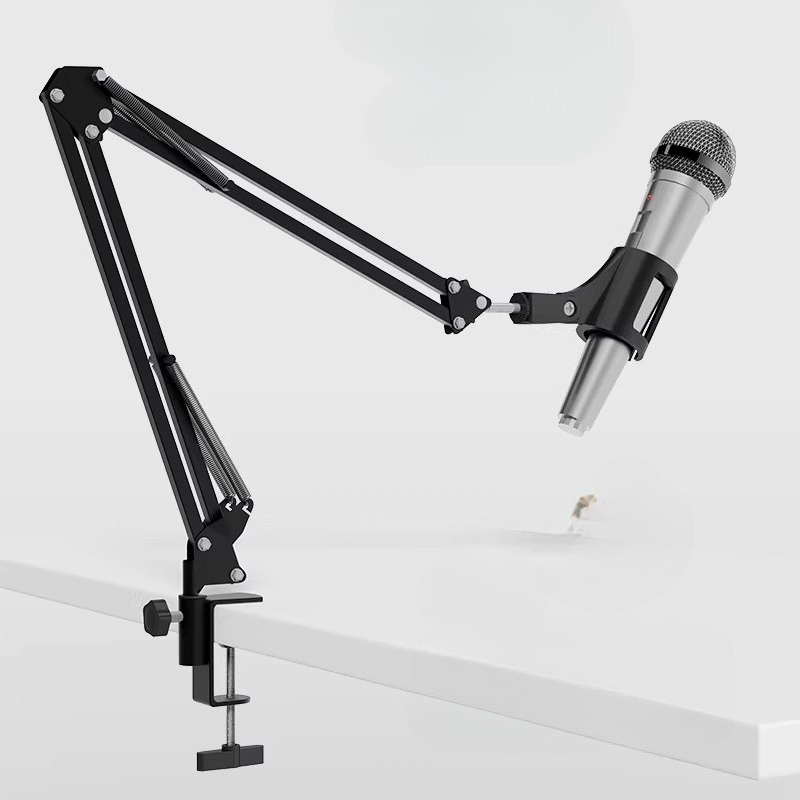 Desktop Microphone Stand Boom  - Microphone Stand Boom Arm Floor ulasan dan harga