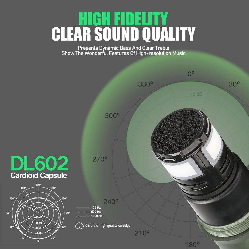 Dual Handheld Dynamic Karaoke  - Uhf Wireless Microphone System Dual Channel ulasan dan harga