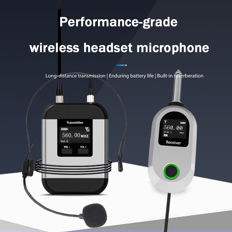 UHF Dual Wireless Microphone S - Wireless Lavalier Microphone Dual Receiver ulasan dan harga