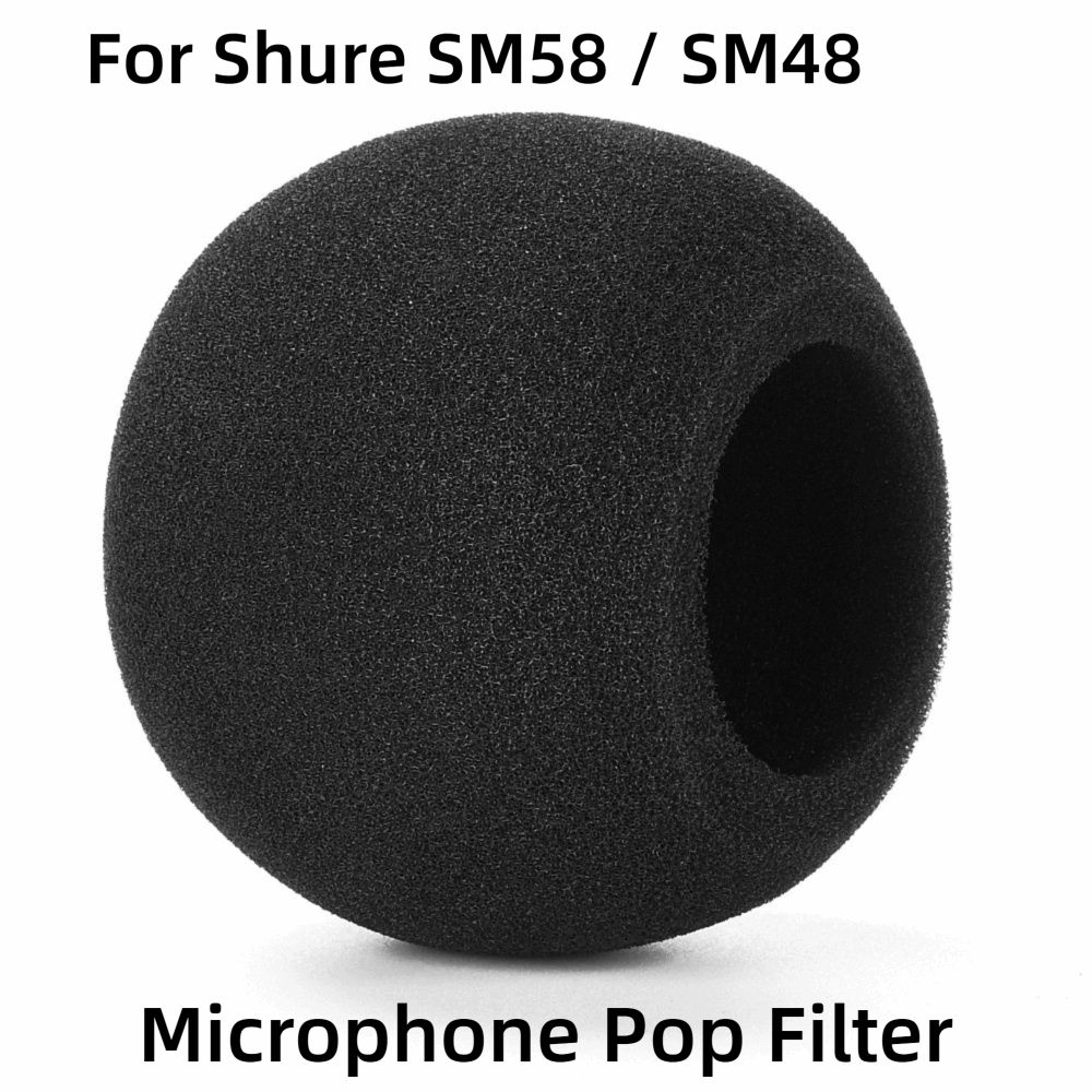 Replacement Mic Windscreen Cov - Microphone Pop Filter Foam Windscreen ulasan dan harga