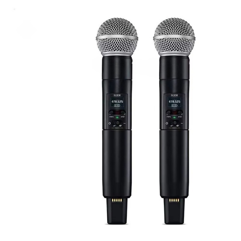SLXD4D dual-channel UHF wirele - Uhf Wireless Microphone System Dual Channel ulasan dan harga