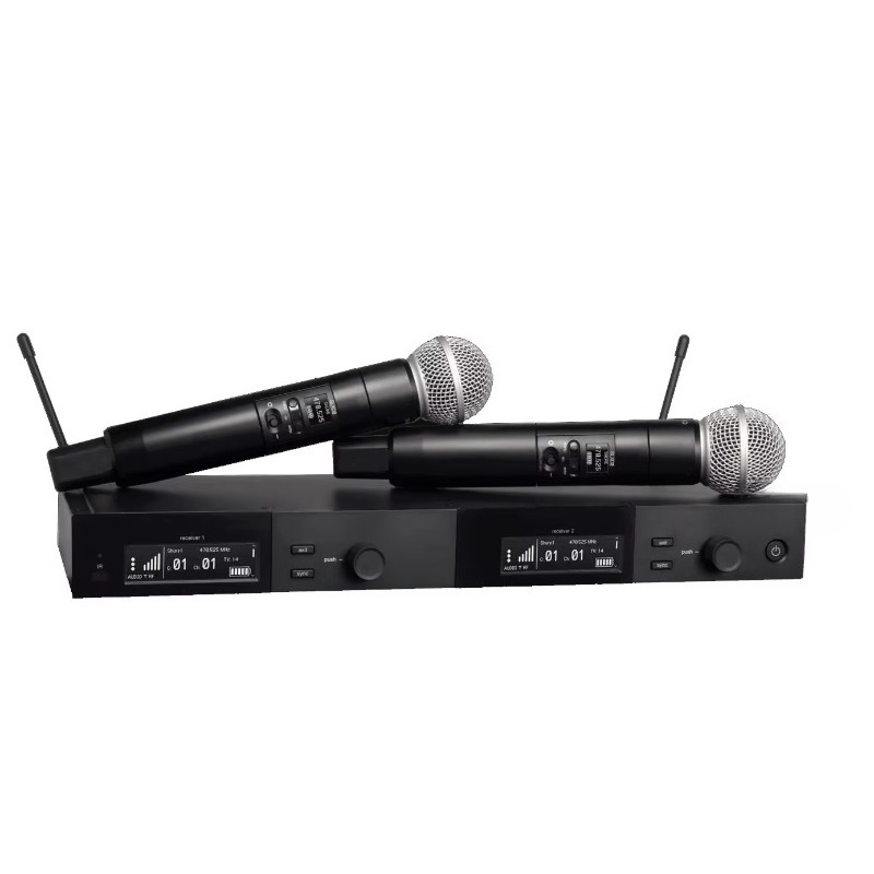 SLXD4D dual-channel UHF wirele - Uhf Wireless Microphone System Dual Channel ulasan dan harga