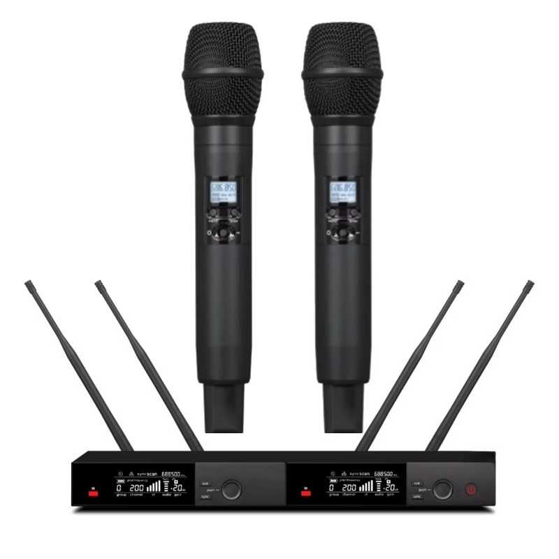SLXD4D dual-channel UHF wirele - Uhf Wireless Microphone System Dual Channel ulasan dan harga