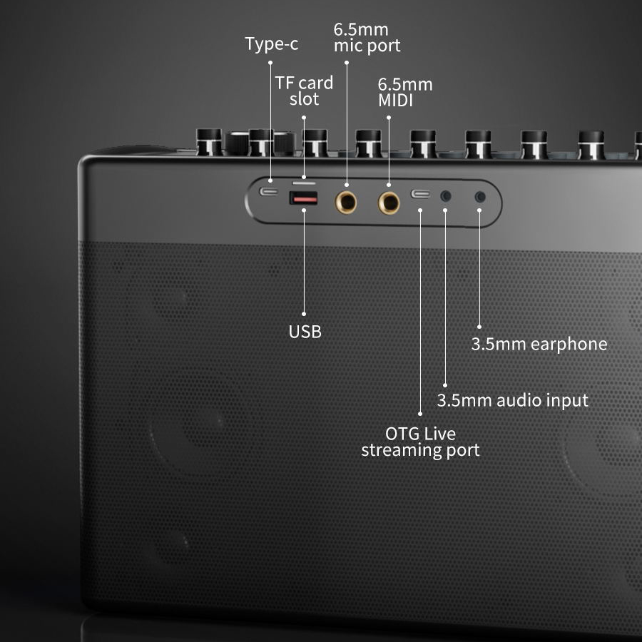 S1127 PLUS 300W Karaoke Machin - Karaoke Machine Portable With 2 Mic ulasan dan harga
