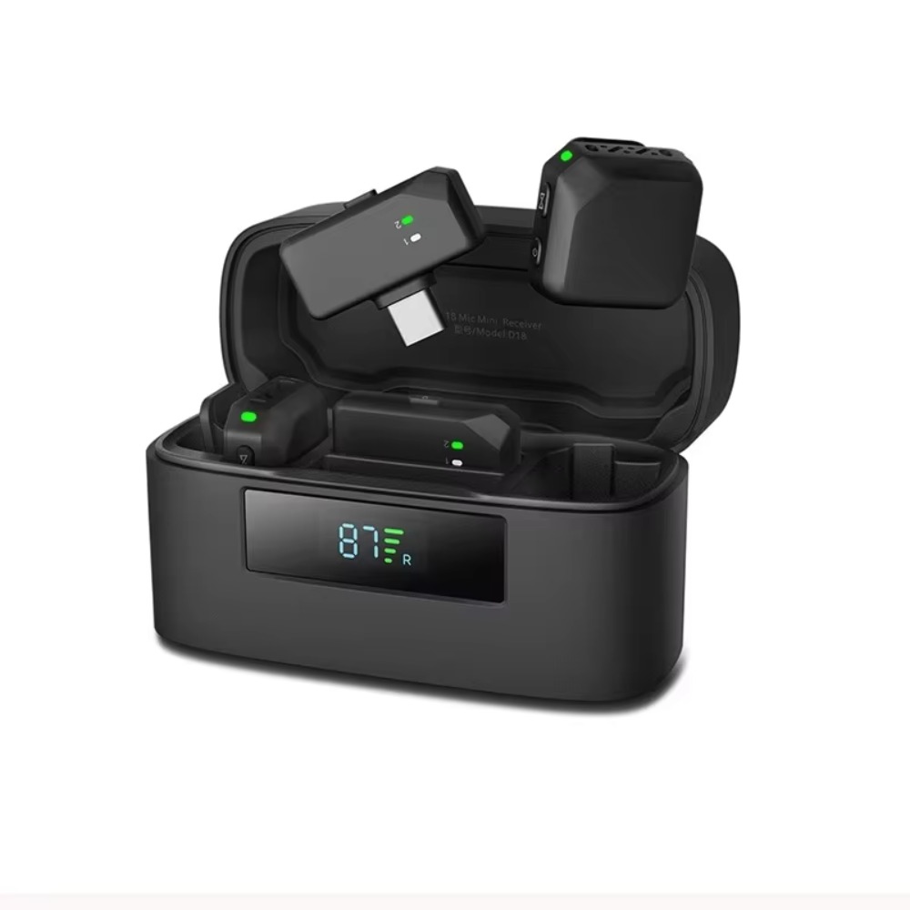 Magnetic Wireless Lapel Microp - Wireless Lavalier Microphone Dual Receiver ulasan dan harga