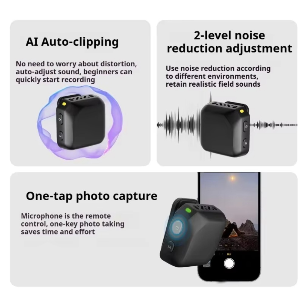 Magnetic Wireless Lapel Microp - Wireless Lavalier Microphone Dual Receiver ulasan dan harga