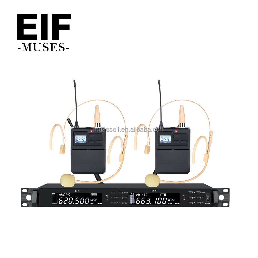 2026 Wireless Microphone Syste - Uhf Wireless Microphone System Dual Channel ulasan dan harga
