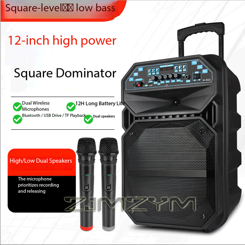 12-Inch Portable Bluetooth Spe - Pa Sound System Battery Portable Outdoor ulasan dan harga