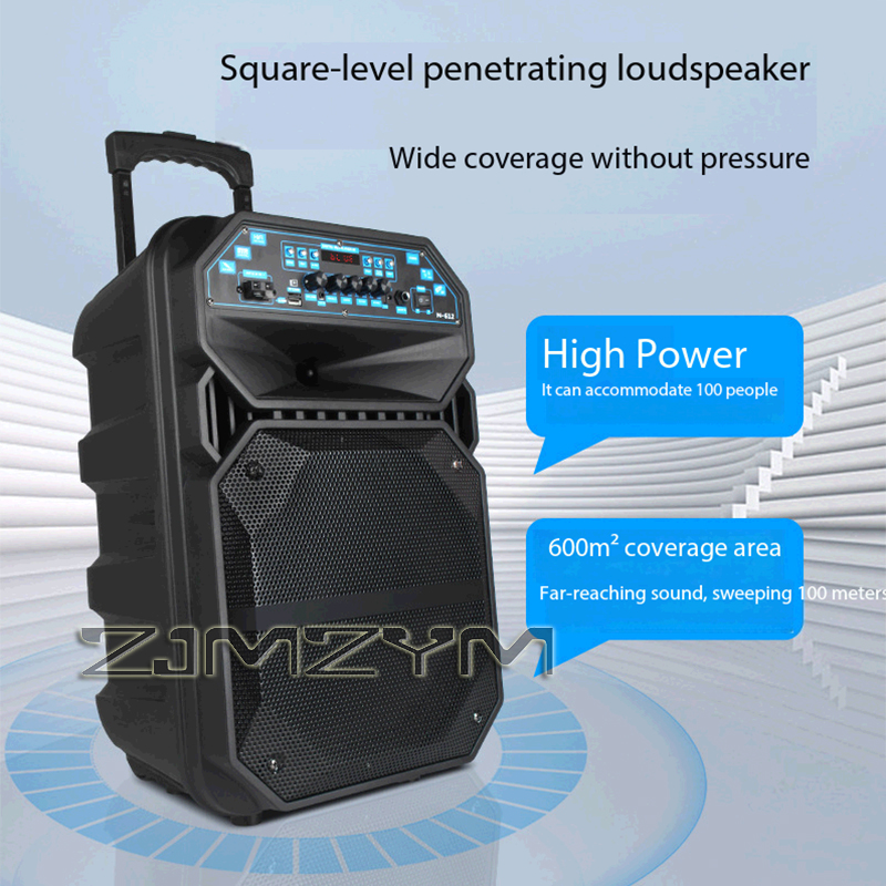 12-Inch Portable Bluetooth Spe - Pa Sound System Battery Portable Outdoor ulasan dan harga