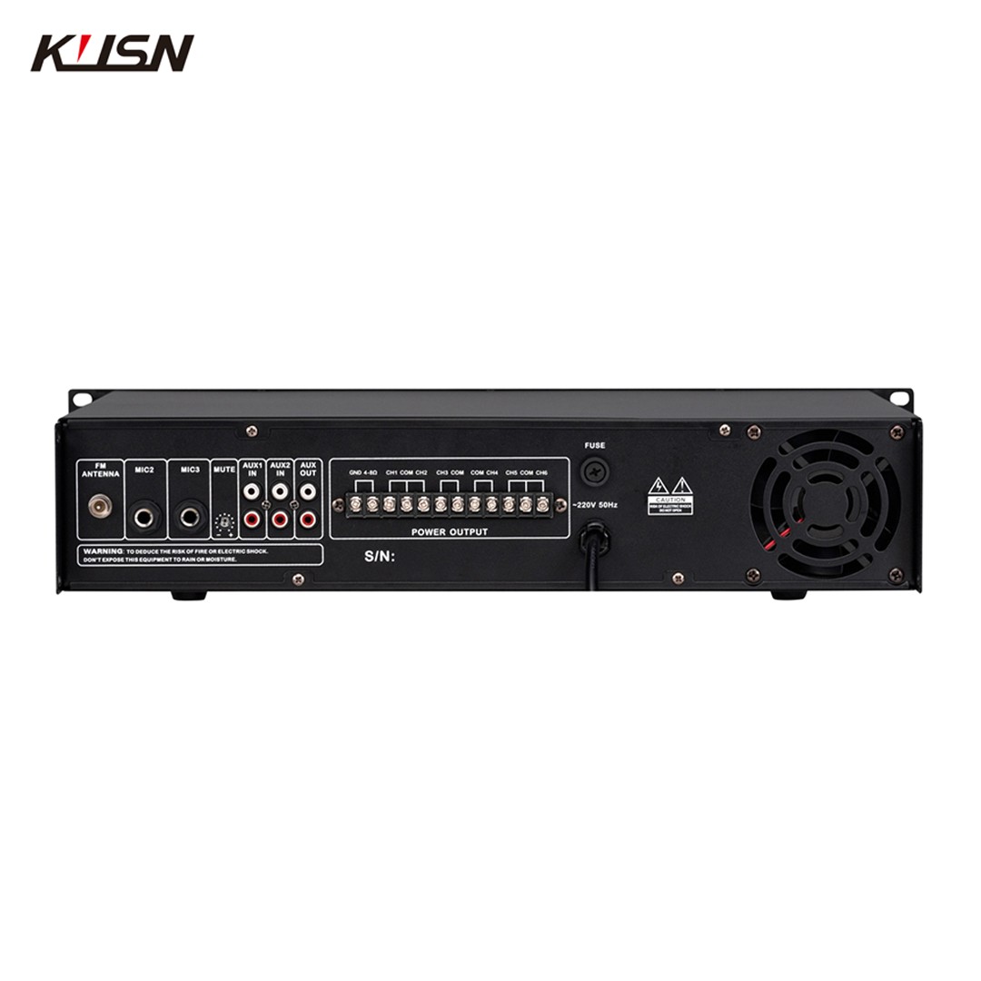 6 Zone 180W 100V Powered Ampli - Karaoke Amplifier Mixer Bluetooth ulasan dan harga