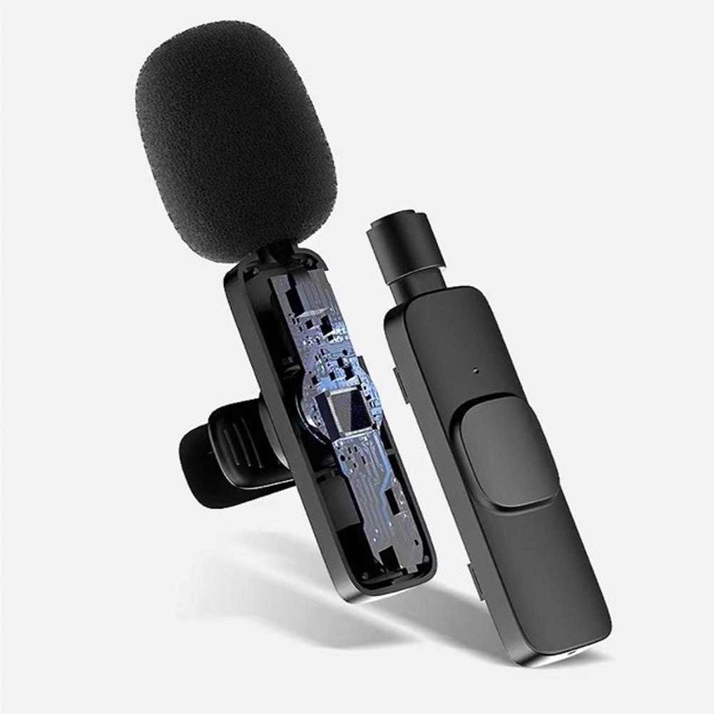 Wireless Lavalier Microphone O - Wireless Lavalier Microphone Dual Receiver ulasan dan harga