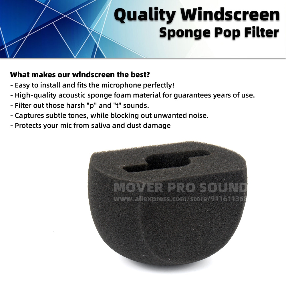 For ZOOM H5 H6 XYH-5 XYH-6 Win - Microphone Pop Filter Foam Windscreen ulasan dan harga