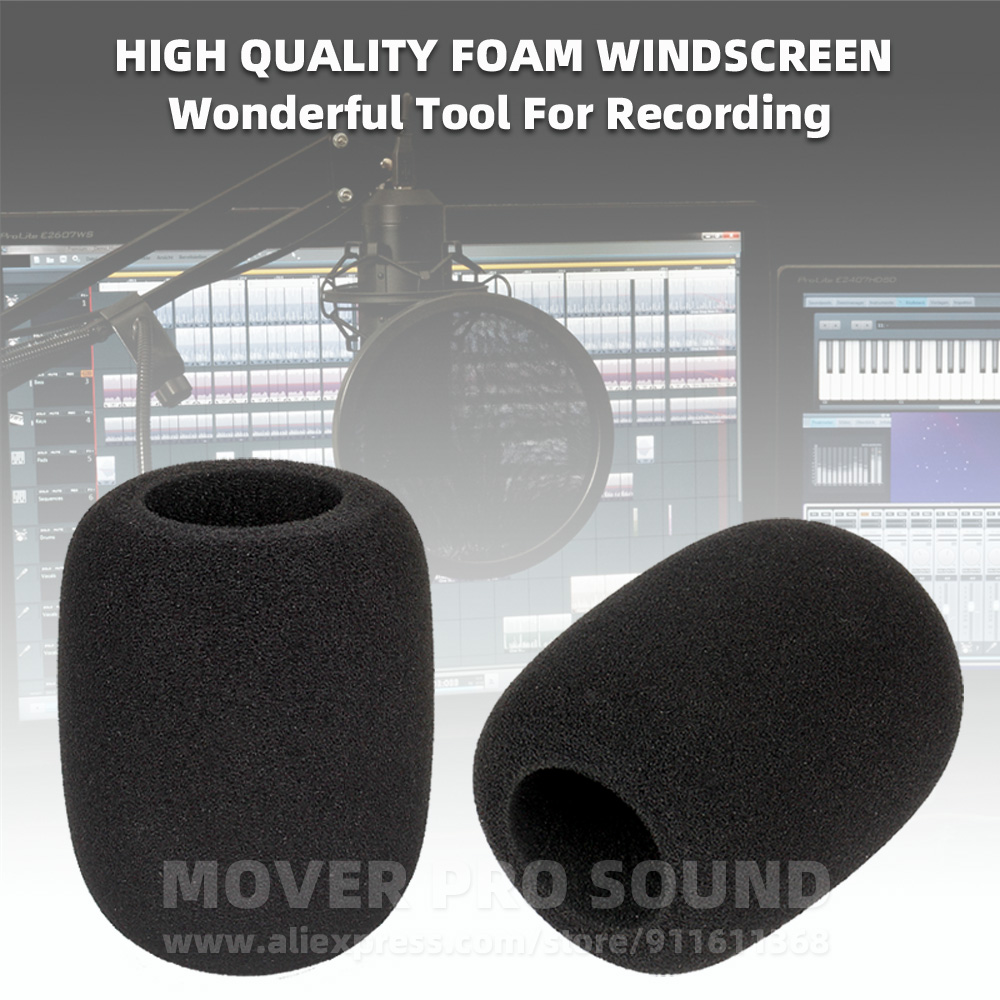 For Audio Technica BP40 BP 40  - Microphone Pop Filter Foam Windscreen ulasan dan harga