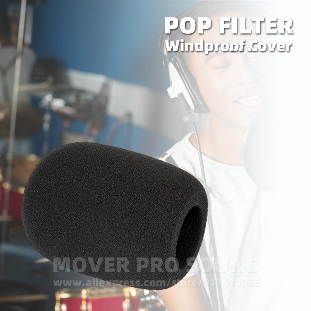 For Audio Technica BP40 BP 40  - Microphone Pop Filter Foam Windscreen ulasan dan harga