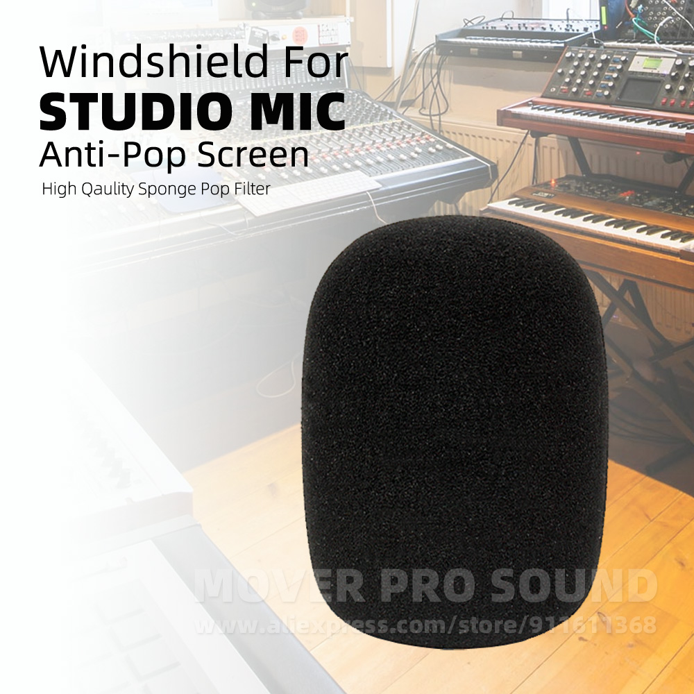 For Audio Technica BP40 BP 40  - Microphone Pop Filter Foam Windscreen ulasan dan harga