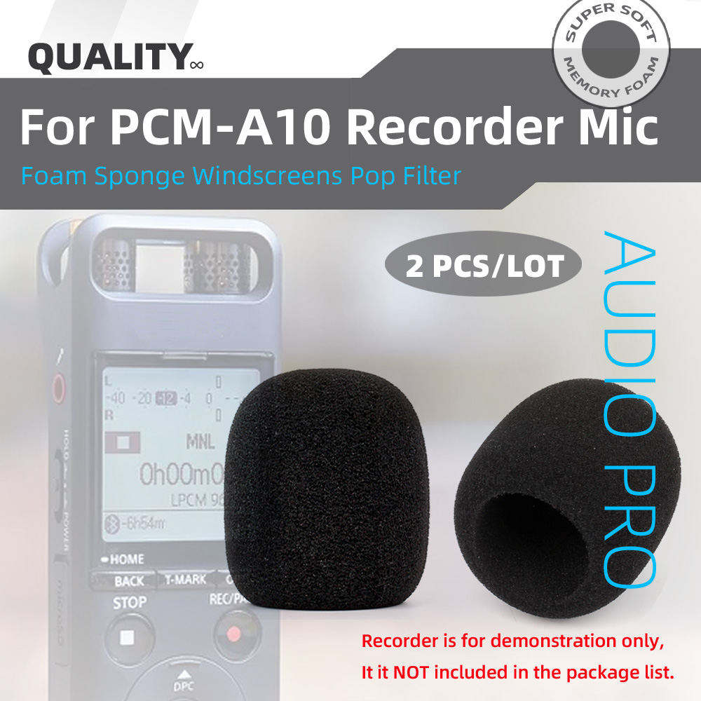 Compatible SONY PCM-A10 PCM A1 - Microphone Pop Filter Foam Windscreen ulasan dan harga