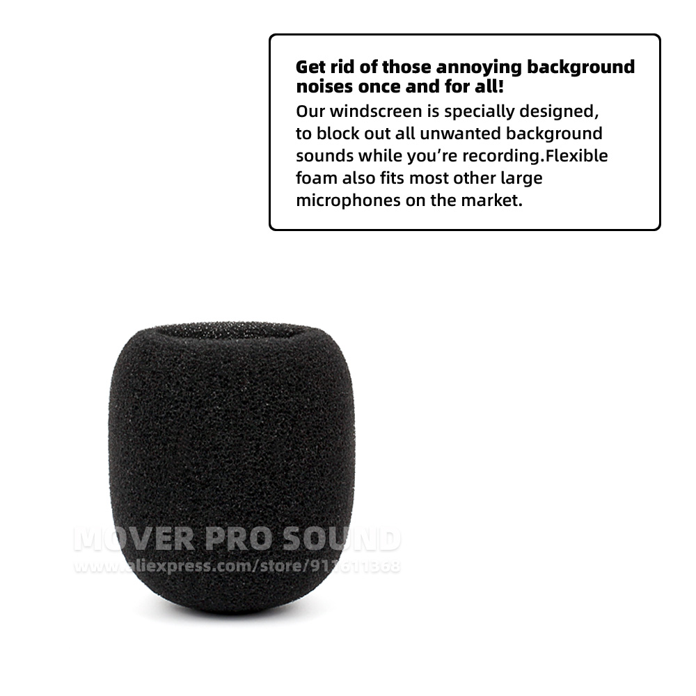Compatible SONY PCM-A10 PCM A1 - Microphone Pop Filter Foam Windscreen ulasan dan harga