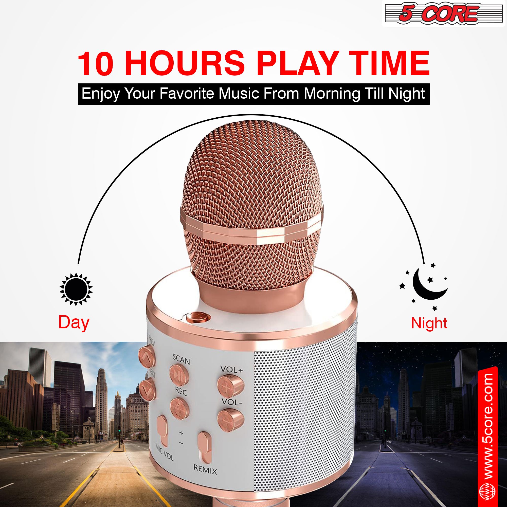 Microphone Wireless Karaoke Mi - Bluetooth Karaoke Microphone Handheld ulasan dan harga