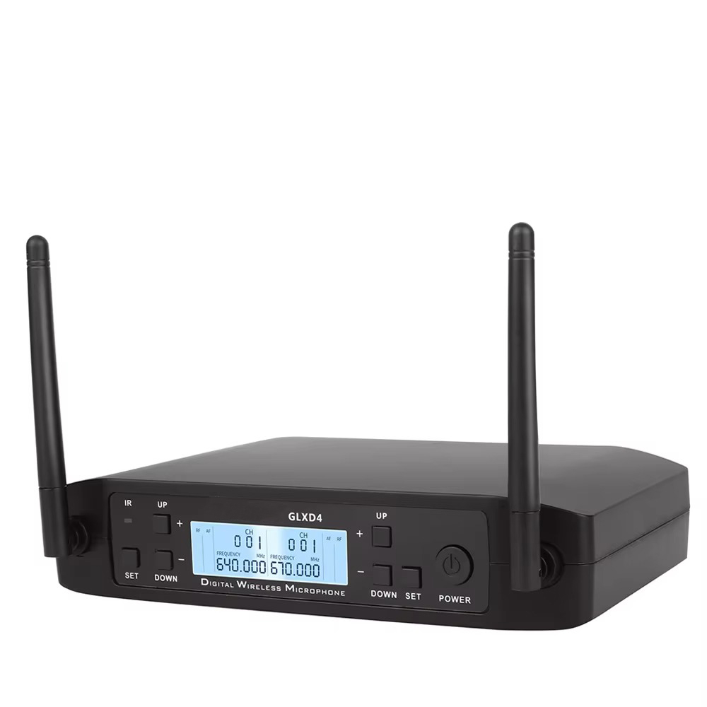 GLXD4 Professional Wireless Mi - Wireless Lavalier Microphone Dual Receiver ulasan dan harga