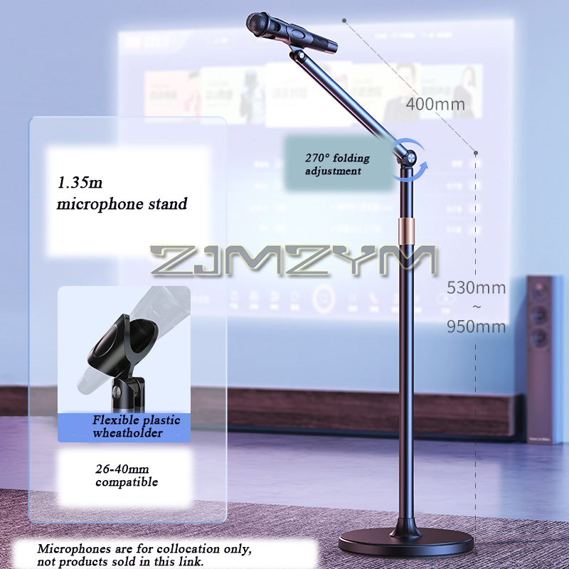 Microphone Stand Floor Live Br - Microphone Stand Boom Arm Floor ulasan dan harga