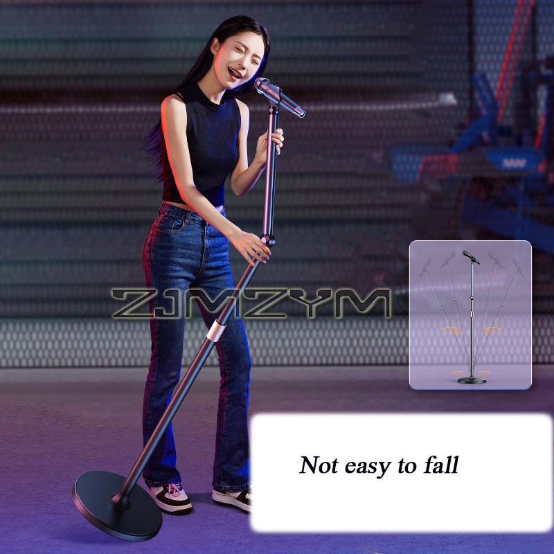 Microphone Stand Floor Live Br - Microphone Stand Boom Arm Floor ulasan dan harga