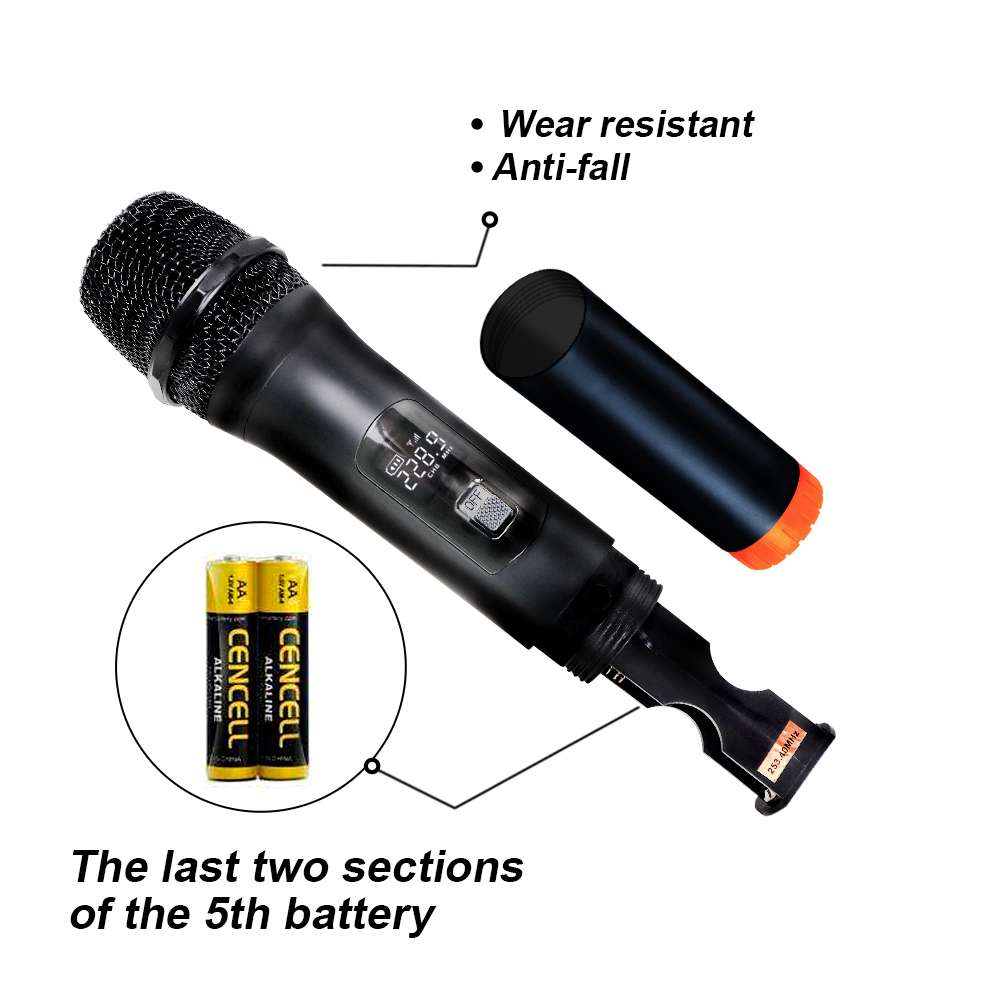 Microphone G-MARK X110V Wirele - Rechargeable Wireless Mic Lithium Battery ulasan dan harga