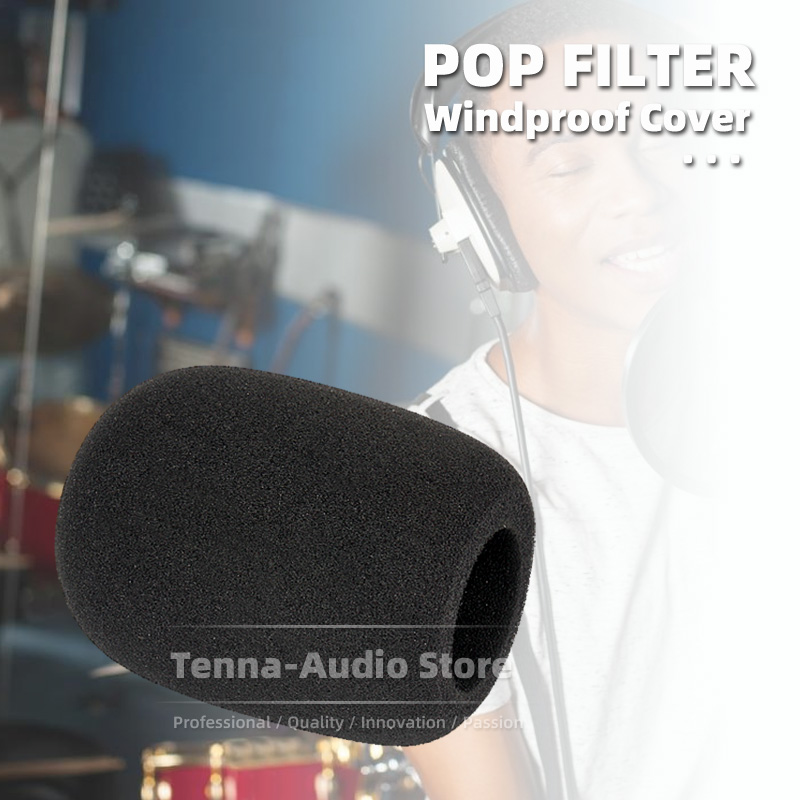 Windshield Foam Microphone Mic - Microphone Pop Filter Foam Windscreen ulasan dan harga