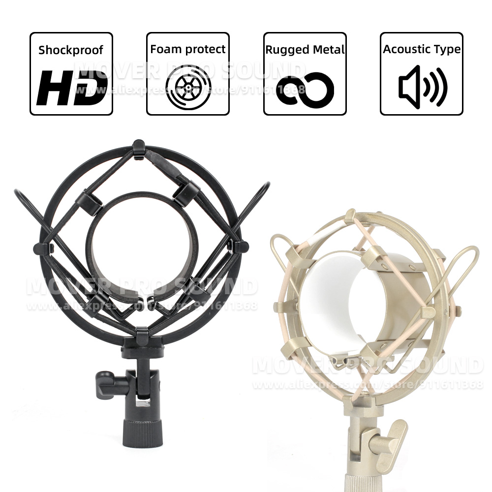 Anti Vibration Suspension Mic  - Microphone Shock Mount Universal ulasan dan harga