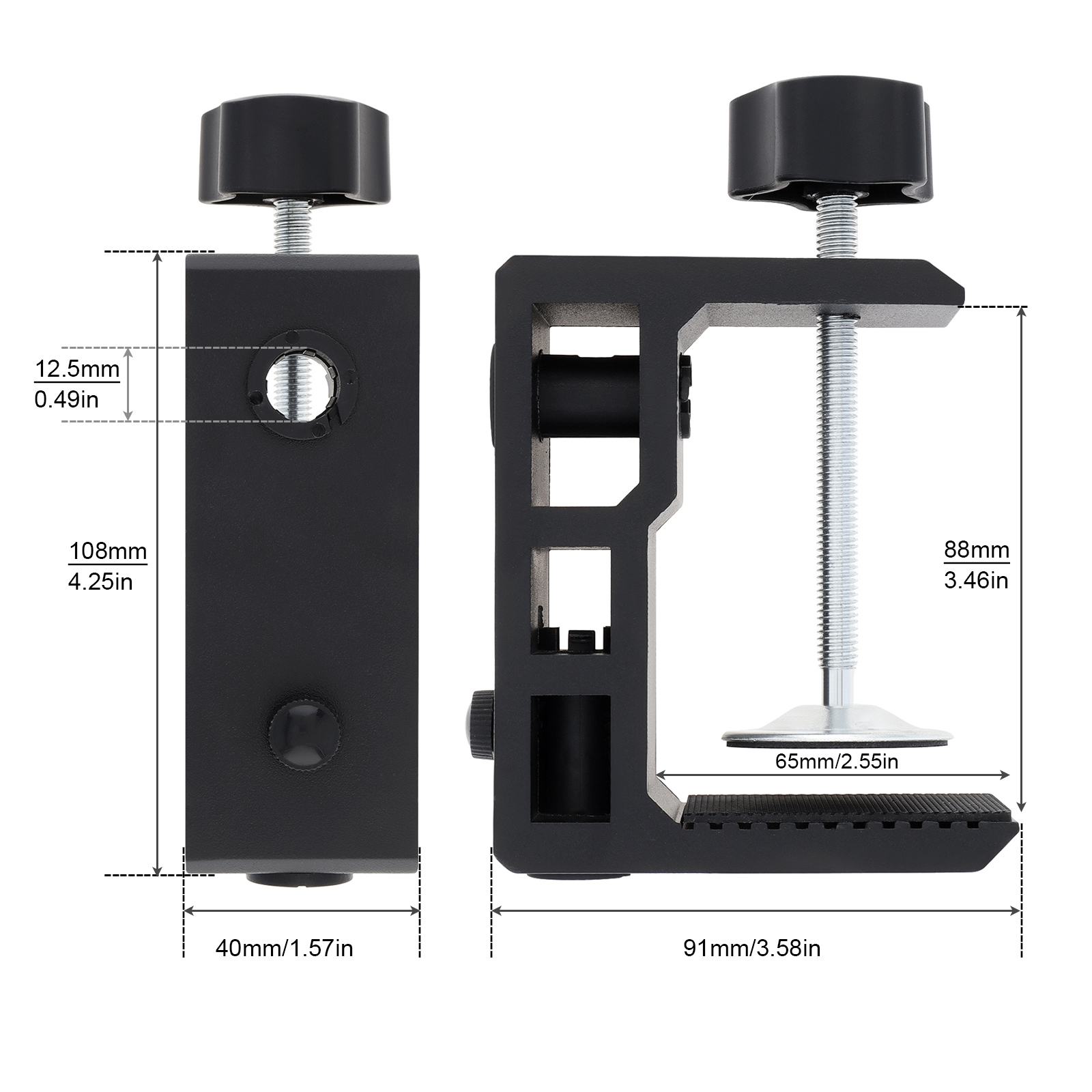 2 IN 1 Heavy Duty Table Mount  - Microphone Shock Mount Universal ulasan dan harga