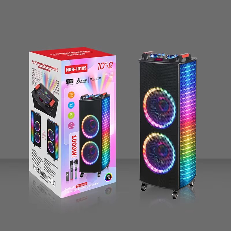 Ndr-1010S Home Theater System  - Karaoke Speaker System 100W Rgb ulasan dan harga