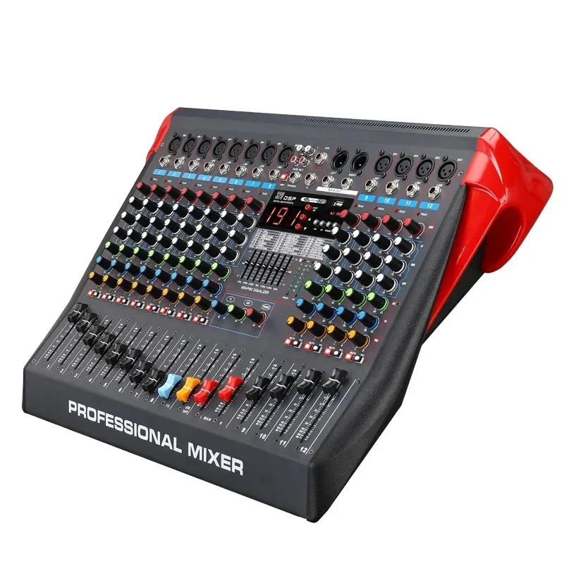 LXR12 12-Channel Bluetooth Dig - Karaoke Amplifier Mixer Bluetooth ulasan dan harga
