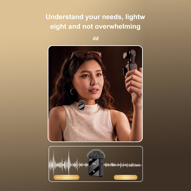 F15 3-in-1 Wireless Lavalier M - Wireless Lavalier Microphone Dual Receiver ulasan dan harga