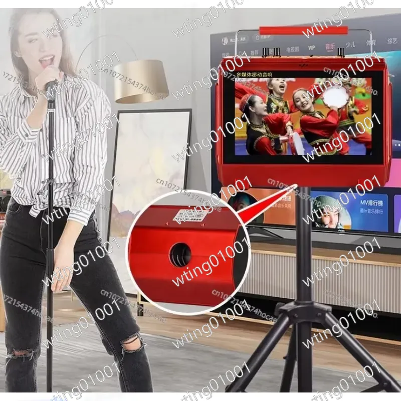 for Karaoke Machine with Lyric - Karaoke Machine Portable With 2 Mic ulasan dan harga