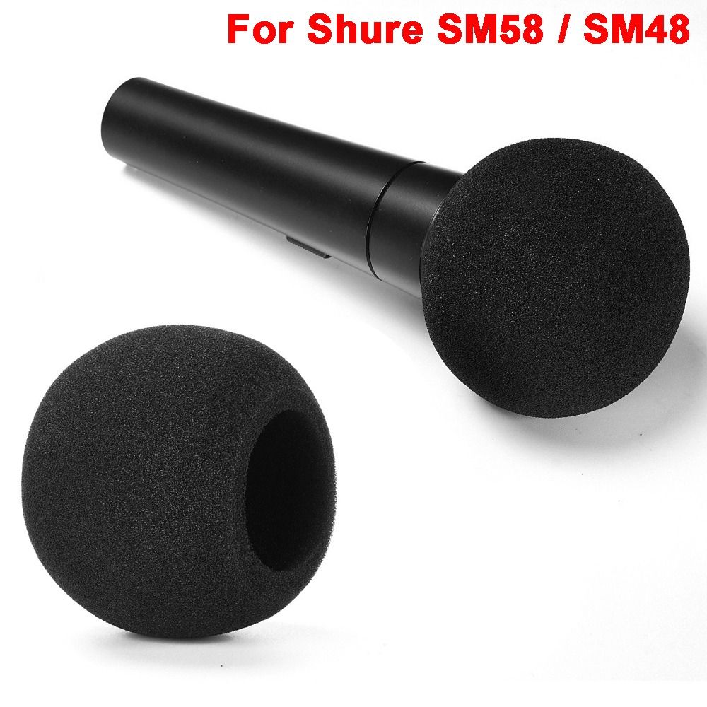 Replacement Mic Windscreen Cov - Microphone Pop Filter Foam Windscreen ulasan dan harga