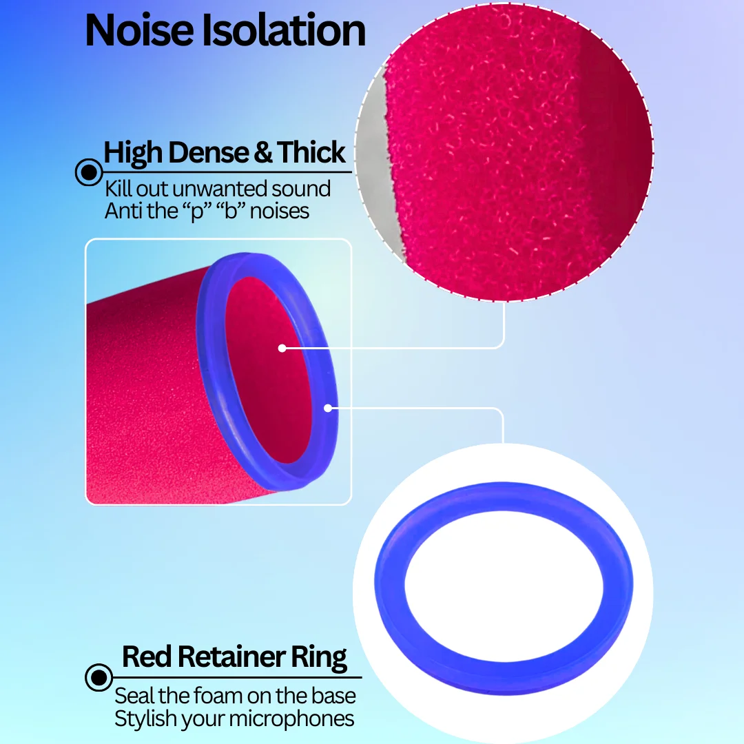 SM7B Mic Pop Filter Replacemen - Microphone Pop Filter Foam Windscreen ulasan dan harga