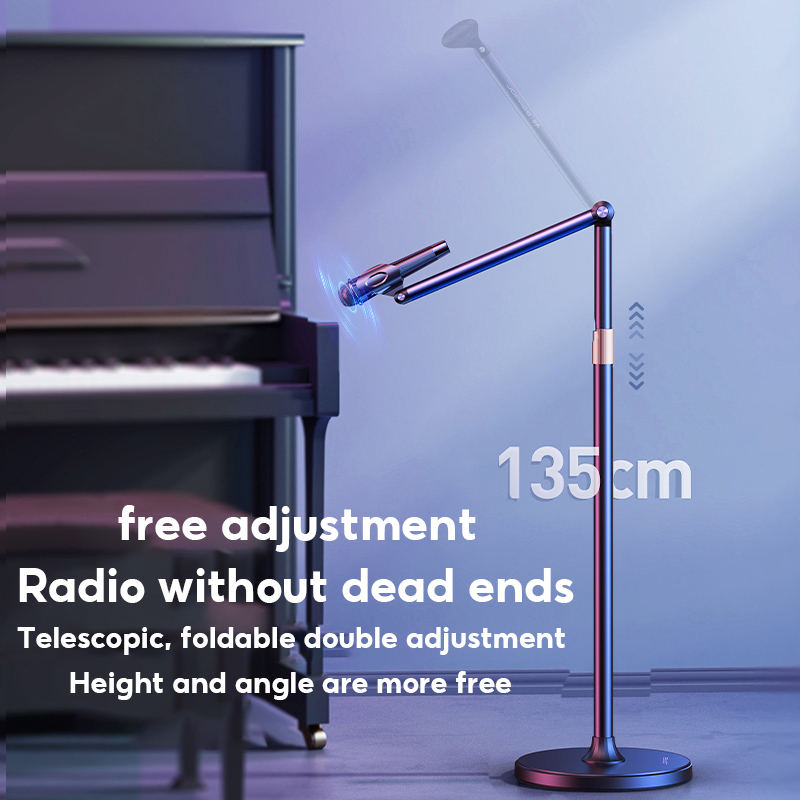 MoZhao Microphone Stand Floor  - Microphone Stand Boom Arm Floor ulasan dan harga