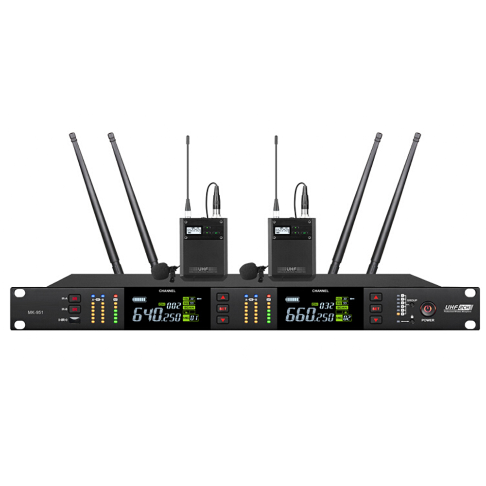 Paulkitson MK-951True Diversit - Uhf Wireless Microphone System Dual Channel ulasan dan harga