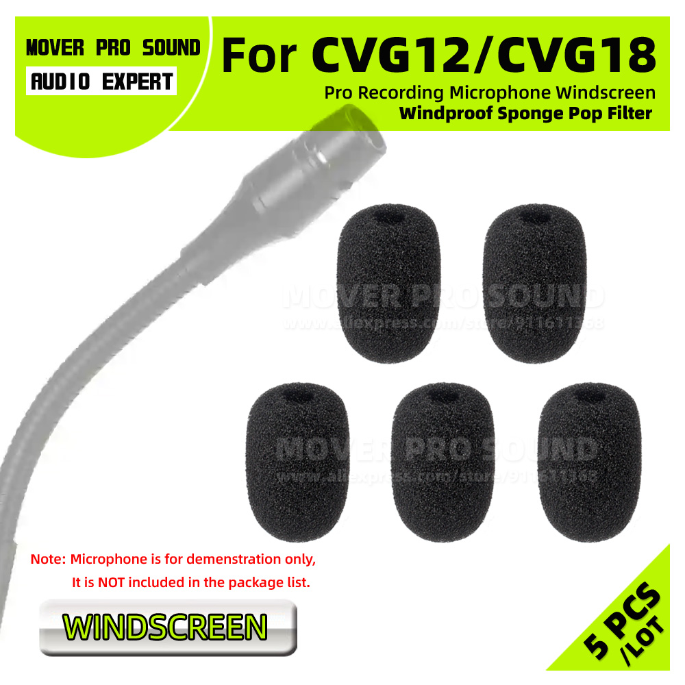 SnapVox Compatible With SHURE  - Microphone Pop Filter Foam Windscreen ulasan dan harga