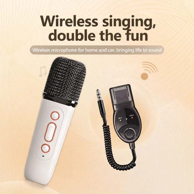Mic Speaker Integrated Microph - Bluetooth Karaoke Microphone Handheld ulasan dan harga