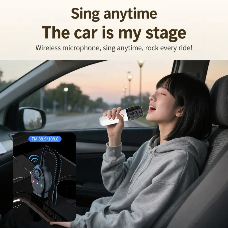 Mic Speaker Integrated Microph - Bluetooth Karaoke Microphone Handheld ulasan dan harga