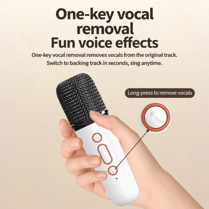 Mic Speaker Integrated Microph - Bluetooth Karaoke Microphone Handheld ulasan dan harga