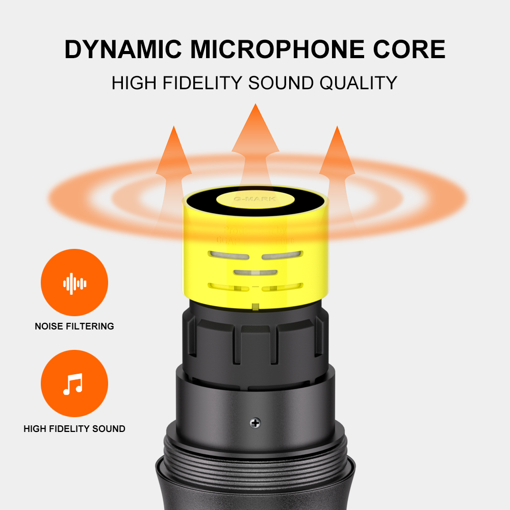 Wireless Microphone G-MARK X22 - Rechargeable Wireless Mic Lithium Battery ulasan dan harga