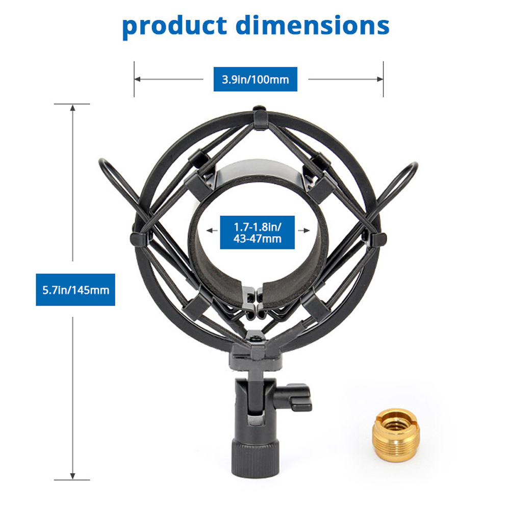 Universal Microphone Shock Mou - Microphone Shock Mount Universal ulasan dan harga