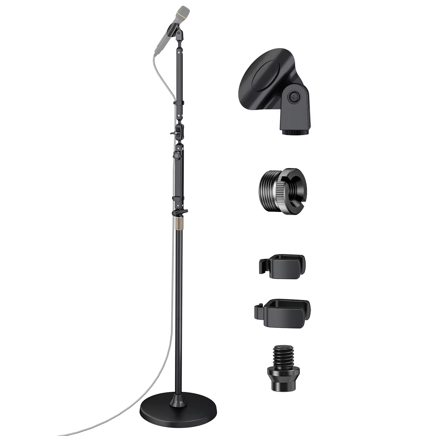 Telescopic Metal Boom Arm Floo - Microphone Stand Boom Arm Floor ulasan dan harga